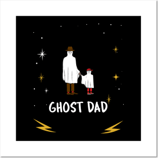 Ghost dad-Father's day Posters and Art